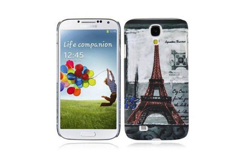 Cadorabo Handyhülle für Samsung Galaxy S4 Hülle Samsung Galaxy S4, Handy Schutzhülle - Hülle - Robustes Hard Cover Back Case - Aufdruck von Cadorabo