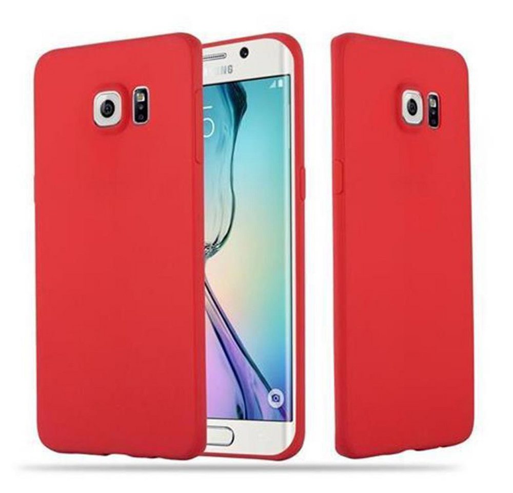 Cadorabo Handyhülle Samsung Galaxy S6 EDGE PLUS Samsung Galaxy S6 EDGE PLUS, Flexible TPU Silikon Handy Schutzhülle - Hülle - ultra slim von Cadorabo