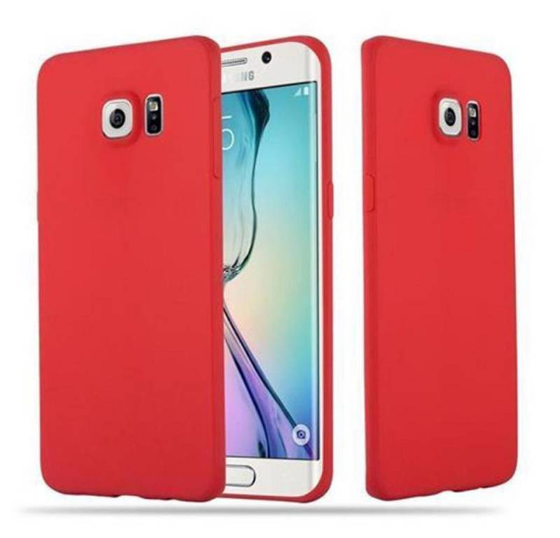 Cadorabo Handyhülle für Samsung Galaxy S6 EDGE PLUS Hülle Samsung Galaxy S6 EDGE PLUS, Flexible TPU Silikon Handy Schutzhülle - Hülle - ultra slim von Cadorabo