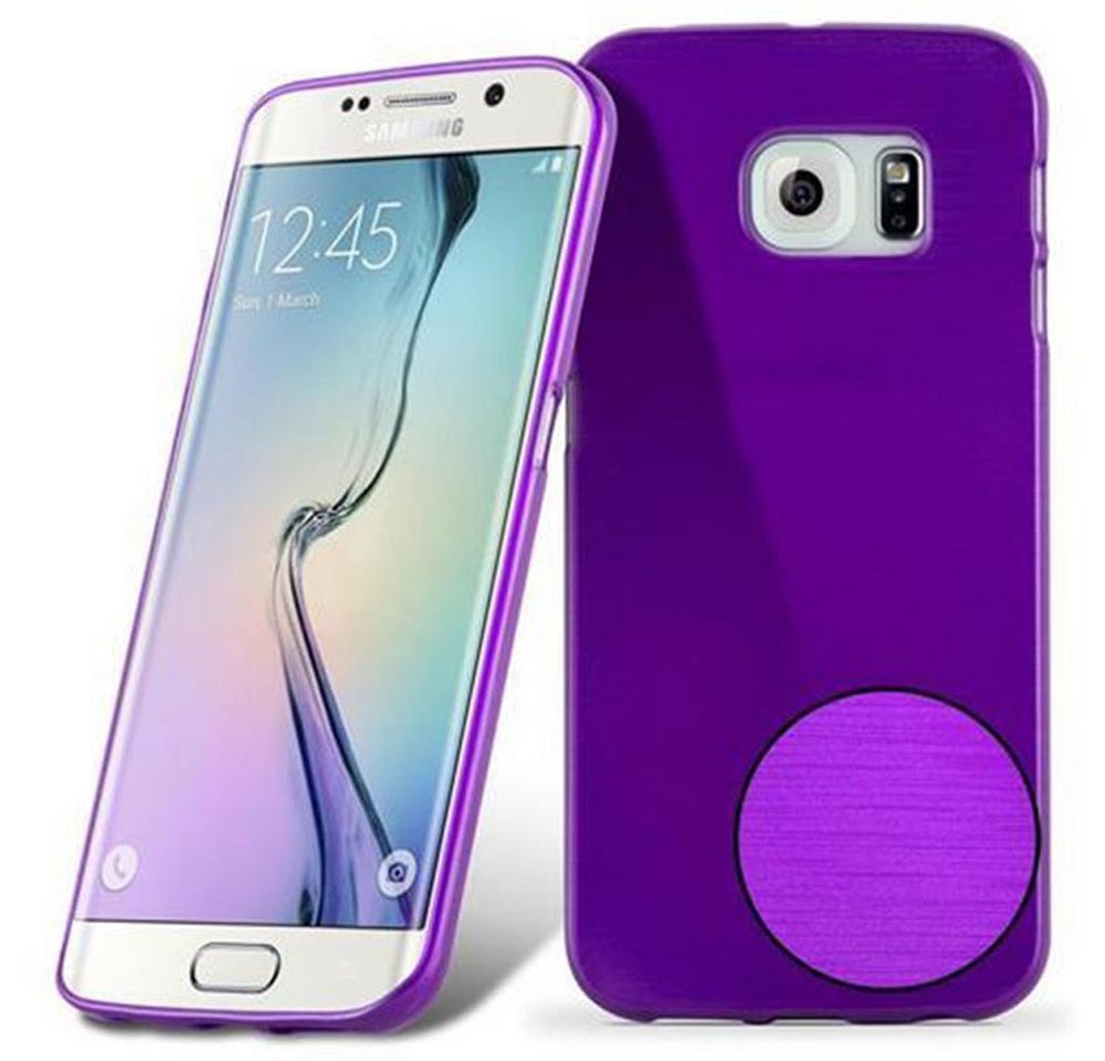 Cadorabo Handyhülle für Samsung Galaxy S6 EDGE Hülle Samsung Galaxy S6 EDGE, Flexible TPU Silikon Handy Schutzhülle - Hülle - ultra slim Cadorabo Handyhülle für Samsung Galaxy S6 EDGE Hülle Samsung Galaxy S6 EDGE, Flexible TPU Silikon Handy Schutzhülle - Hülle - ultra slim von Cadorabo