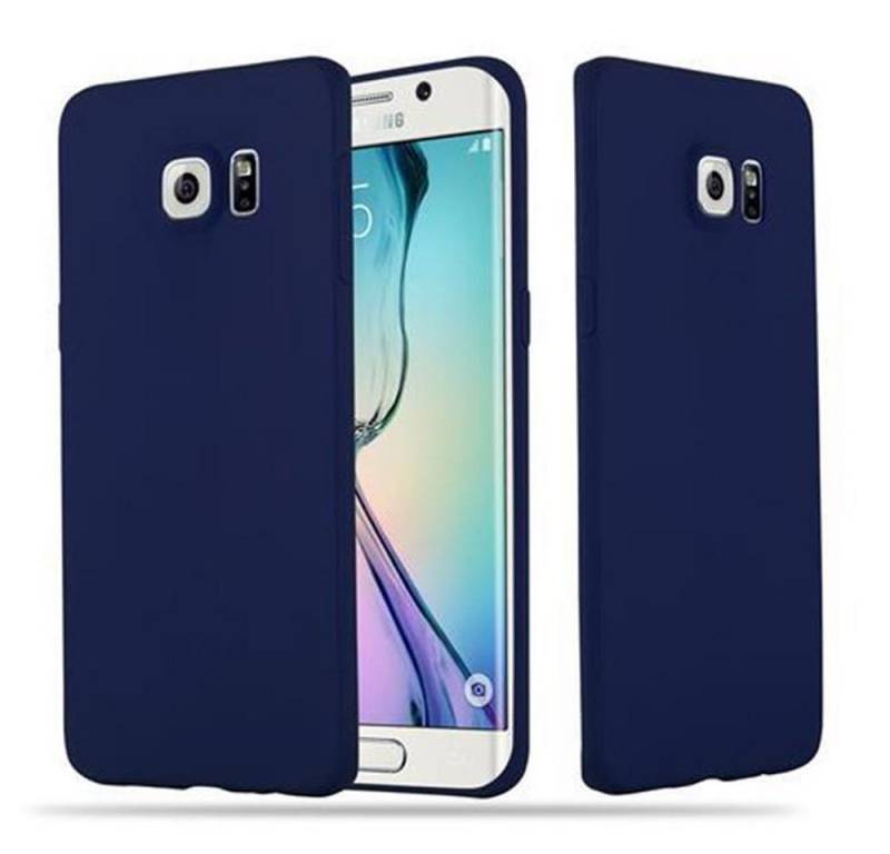 Cadorabo Handyhülle für Samsung Galaxy S6 EDGE Hülle Samsung Galaxy S6 EDGE, Flexible TPU Silikon Handy Schutzhülle - Hülle - ultra slim von Cadorabo