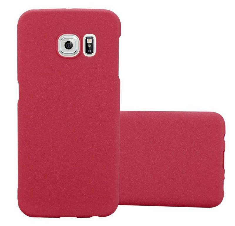 Cadorabo Handyhülle für Samsung Galaxy S6 EDGE Hülle Samsung Galaxy S6 EDGE, Handy Schutzhülle - Hülle - Robustes Hard Cover Back Case Bumper von Cadorabo
