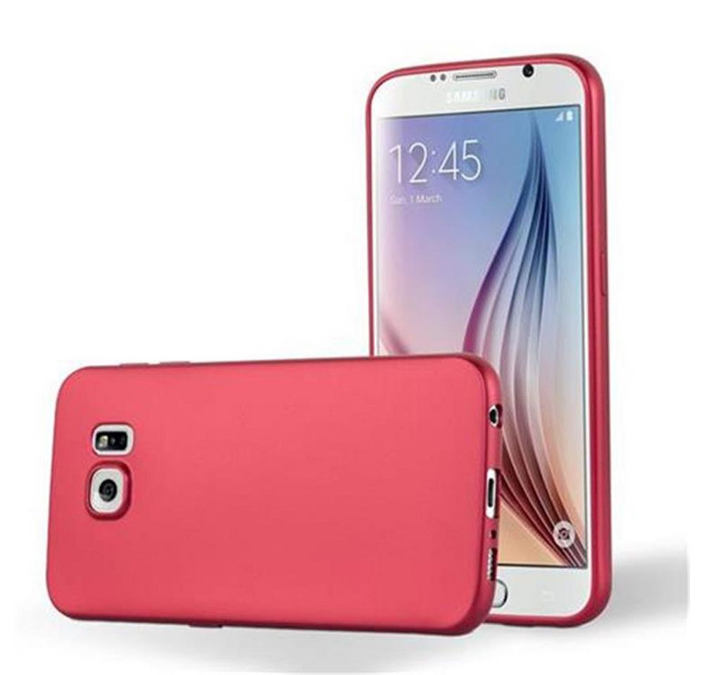 Cadorabo Handyhülle für Samsung Galaxy S6 Hülle Samsung Galaxy S6, Flexible TPU Silikon Handy Schutzhülle - Hülle - ultra slim Cadorabo Handyhülle für Samsung Galaxy S6 Hülle Samsung Galaxy S6, Flexible TPU Silikon Handy Schutzhülle - Hülle - ultra slim von Cadorabo