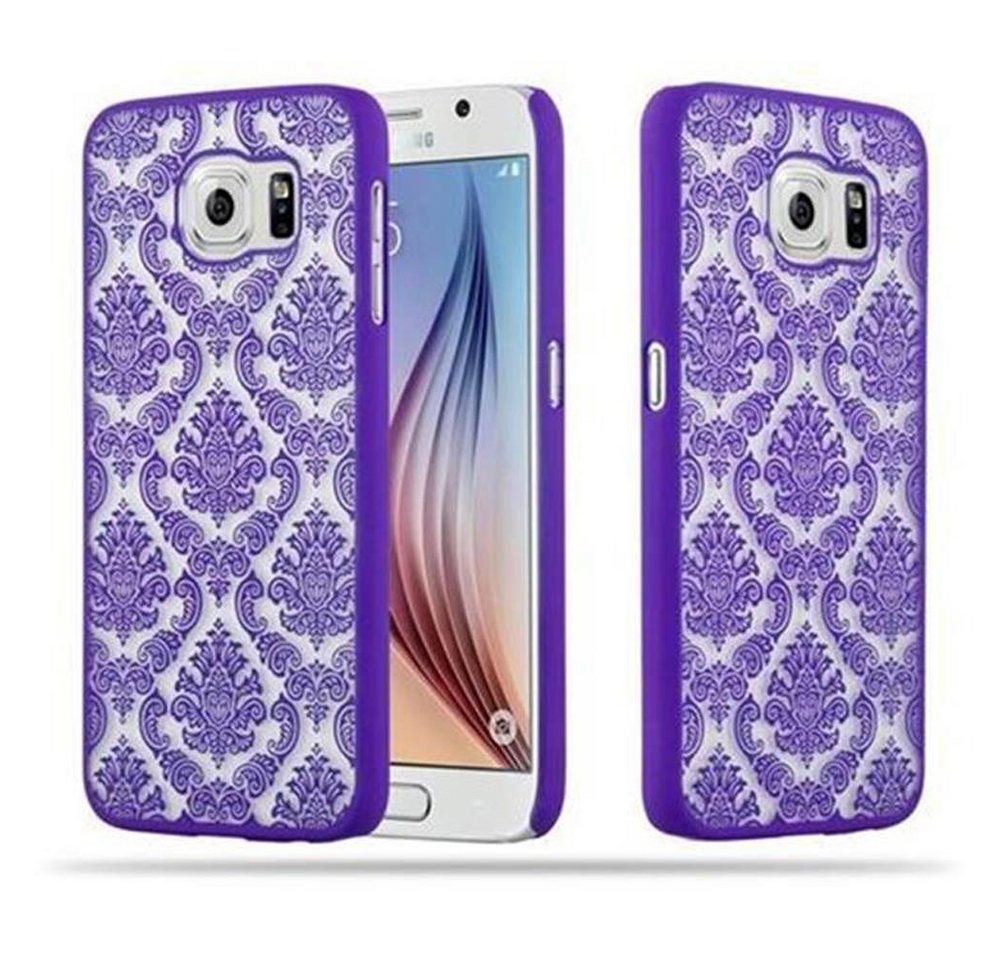 Cadorabo Handyhülle für Samsung Galaxy S6 Hülle Samsung Galaxy S6, Handy Schutzhülle - Hülle - Robustes Hard Cover Back Case Bumper Cadorabo Handyhülle für Samsung Galaxy S6 Hülle Samsung Galaxy S6, Handy Schutzhülle - Hülle - Robustes Hard Cover Back Case Bumper von Cadorabo