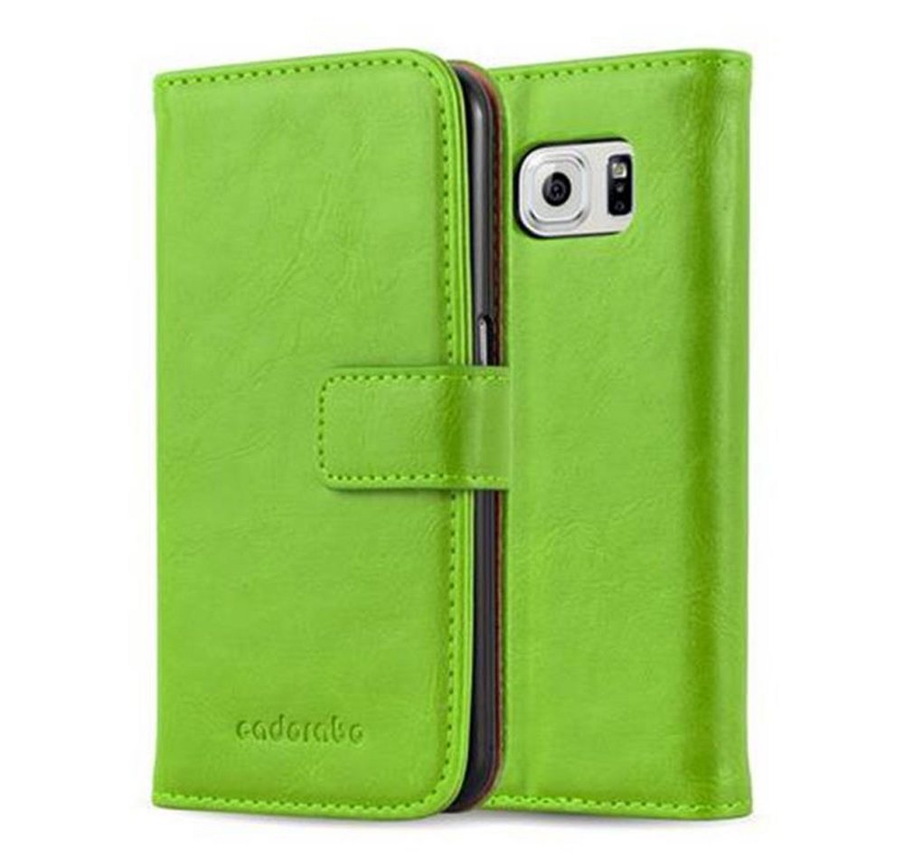 Cadorabo Handyhülle für Samsung Galaxy S6 Hülle Samsung Galaxy S6, Klappbare Handy Schutzhülle - Hülle - mit Standfunktion und Kartenfach Cadorabo Handyhülle für Samsung Galaxy S6 Hülle Samsung Galaxy S6, Klappbare Handy Schutzhülle - Hülle - mit Standfunktion und Kartenfach von Cadorabo