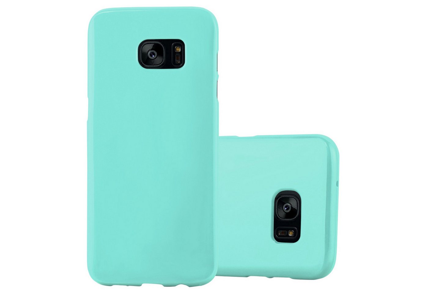 Cadorabo Handyhülle für Samsung Galaxy S7 EDGE Hülle Samsung Galaxy S7 EDGE, Flexible TPU Silikon Handy Schutzhülle - Hülle - ultra slim Cadorabo Handyhülle für Samsung Galaxy S7 EDGE Hülle Samsung Galaxy S7 EDGE, Flexible TPU Silikon Handy Schutzhülle - Hülle - ultra slim von Cadorabo