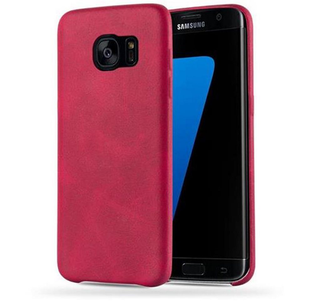 Cadorabo Handyhülle für Samsung Galaxy S7 EDGE Hülle Samsung Galaxy S7 EDGE, Handy Schutzhülle - Hülle - Robustes Hard Cover Back Case Bumper Cadorabo Handyhülle für Samsung Galaxy S7 EDGE Hülle Samsung Galaxy S7 EDGE, Handy Schutzhülle - Hülle - Robustes Hard Cover Back Case Bumper von Cadorabo