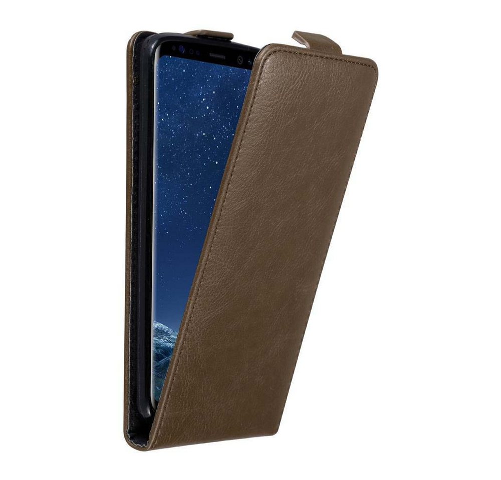 Cadorabo Handyhülle für Samsung Galaxy S8 Hülle Samsung Galaxy S8, Handy Schutzhülle, Klappbare Hülle, Kunstleder mit Magnetverschluss Cadorabo Handyhülle für Samsung Galaxy S8 Hülle Samsung Galaxy S8, Handy Schutzhülle, Klappbare Hülle, Kunstleder mit Magnetverschluss von Cadorabo