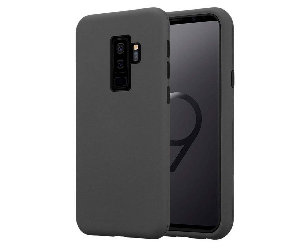 Cadorabo Handyhülle für Samsung Galaxy S9 PLUS Hülle Samsung Galaxy S9 PLUS, Handy Schutzhülle TPU Silikon Cover Bumper - Hard Cover Hybrid Case Cadorabo Handyhülle für Samsung Galaxy S9 PLUS Hülle Samsung Galaxy S9 PLUS, Handy Schutzhülle TPU Silikon Cover Bumper - Hard Cover Hybrid Case von Cadorabo