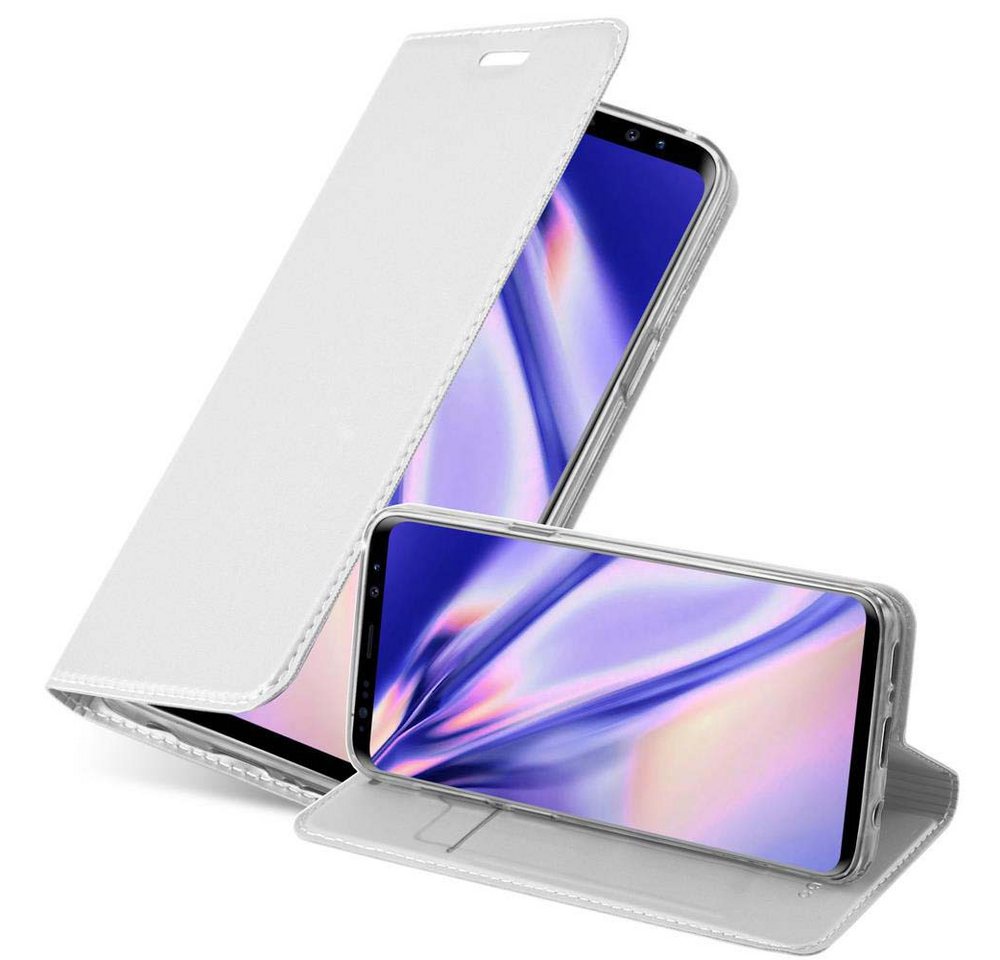 Cadorabo Handyhülle für Samsung Galaxy S9 Hülle Samsung Galaxy S9, Schutzhülle Hülle mit Standfunktion, Magnetverschluss und Kartenfach von Cadorabo