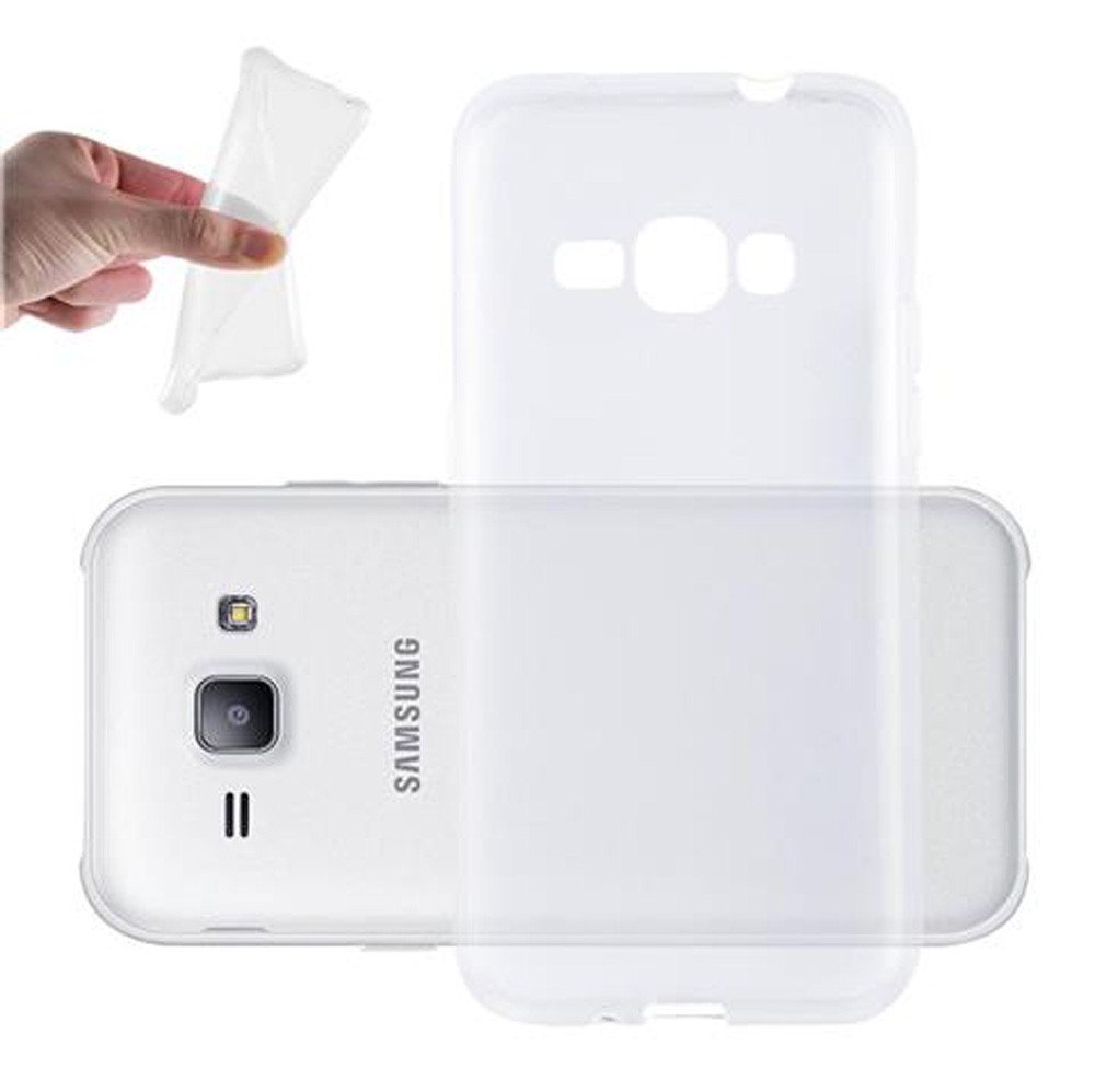 Cadorabo Handyhülle für Samsung Galaxy TREND 3 Hülle Samsung Galaxy TREND 3, Hülle TPU Silikon Handy Schutzhülle Slim Transparent Case Cover Cadorabo Handyhülle für Samsung Galaxy TREND 3 Hülle Samsung Galaxy TREND 3, Hülle TPU Silikon Handy Schutzhülle Slim Transparent Case Cover von Cadorabo