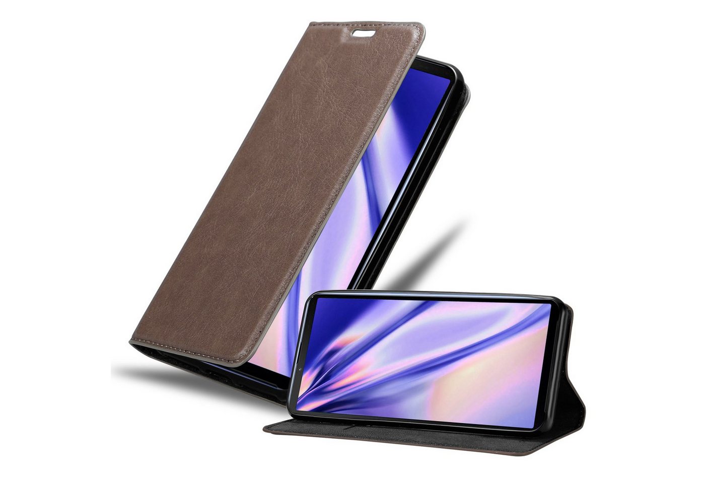 Cadorabo Handyhülle für Sony Xperia 10 III Hülle Sony Xperia 10 III, Hülle Schutzhülle mit Standfunktion, Magnetverschluss und Kartenfach Cadorabo Handyhülle für Sony Xperia 10 III Hülle Sony Xperia 10 III, Hülle Schutzhülle mit Standfunktion, Magnetverschluss und Kartenfach von Cadorabo