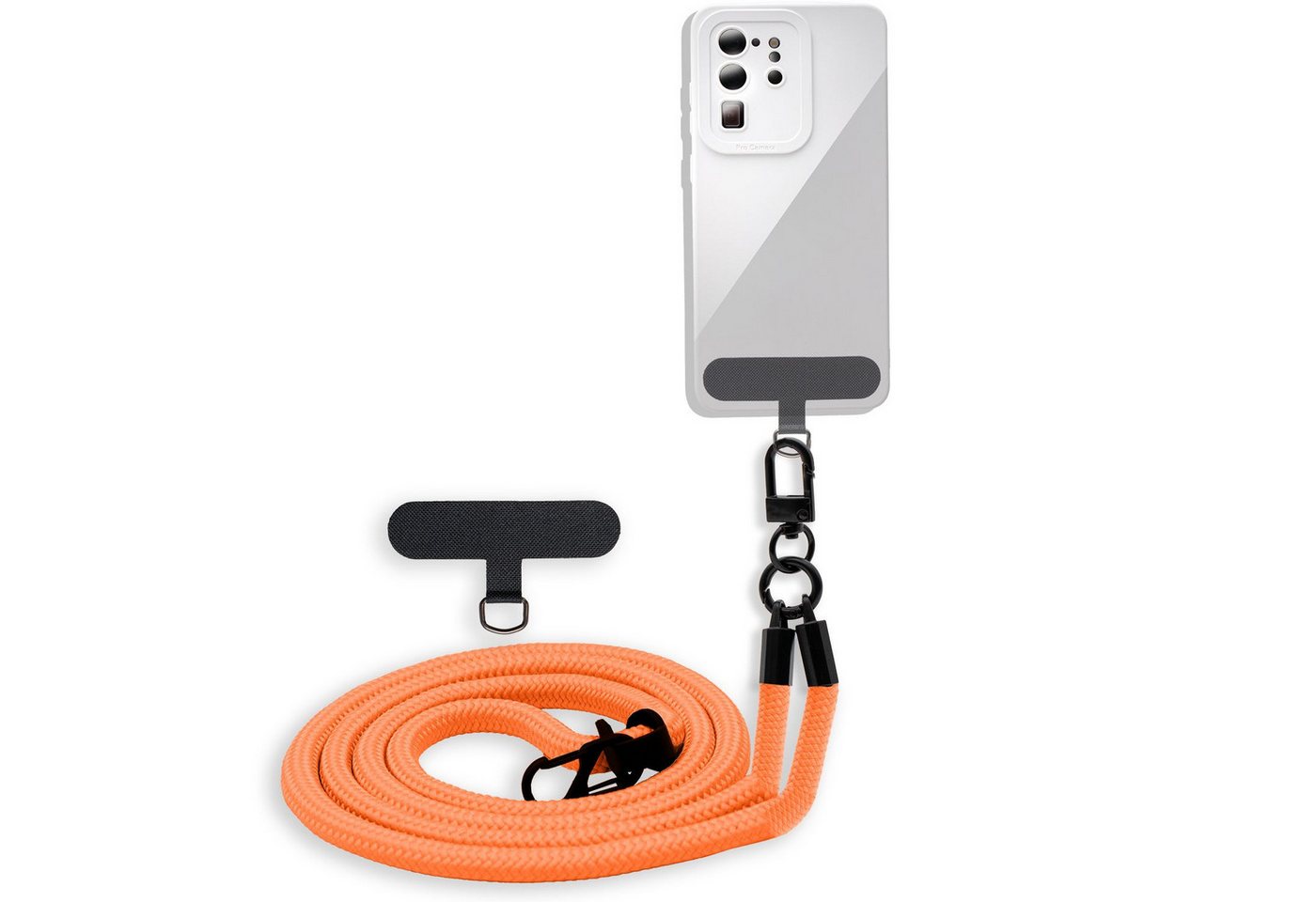 Cadorabo Handykette für Sony Xperia 10 IV Kette Sony Xperia 10 IV, Handykette für Schutzhülle mit verstellbarem Kordelband Necklace Cadorabo Handykette für Sony Xperia 10 IV Kette Sony Xperia 10 IV, Handykette für Schutzhülle mit verstellbarem Kordelband Necklace von Cadorabo