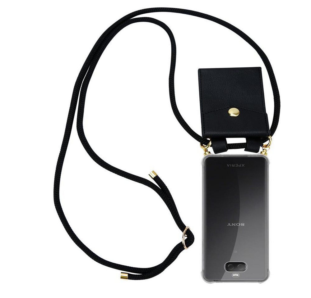 Cadorabo Handyhülle für Sony Xperia 10 PLUS Kette Sony Xperia 10 PLUS, Flexible TPU Silikon Handy Schutzhülle - Hülle - mit Handykette Cadorabo Handyhülle für Sony Xperia 10 PLUS Kette Sony Xperia 10 PLUS, Flexible TPU Silikon Handy Schutzhülle - Hülle - mit Handykette von Cadorabo