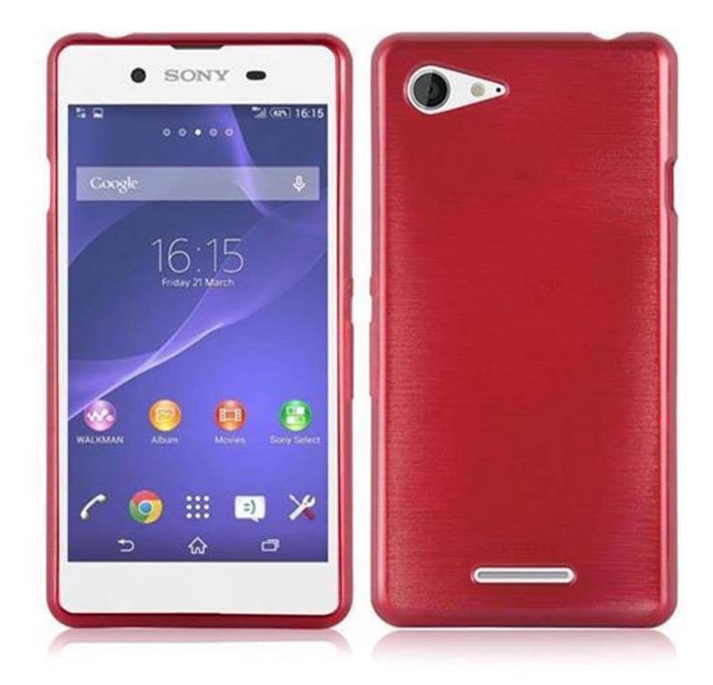 Cadorabo Handyhülle für Sony Xperia E3 Hülle Sony Xperia E3, Flexible TPU Silikon Handy Schutzhülle - Hülle - ultra slim von Cadorabo