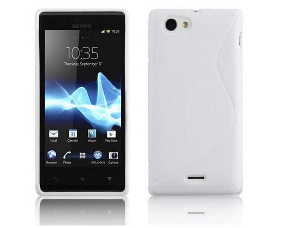 Cadorabo Handyhülle für Sony Xperia L Hülle Sony Xperia L, Flexible TPU Silikon Handy Schutzhülle - Hülle - ultra slim Cadorabo Handyhülle für Sony Xperia L Hülle Sony Xperia L, Flexible TPU Silikon Handy Schutzhülle - Hülle - ultra slim von Cadorabo