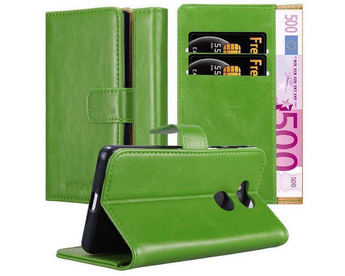 Cadorabo Handyhülle für Sony Xperia L2 Hülle Sony Xperia L2, Klappbare Handy Schutzhülle - Hülle - mit Standfunktion und Kartenfach Cadorabo Handyhülle für Sony Xperia L2 Hülle Sony Xperia L2, Klappbare Handy Schutzhülle - Hülle - mit Standfunktion und Kartenfach von Cadorabo
