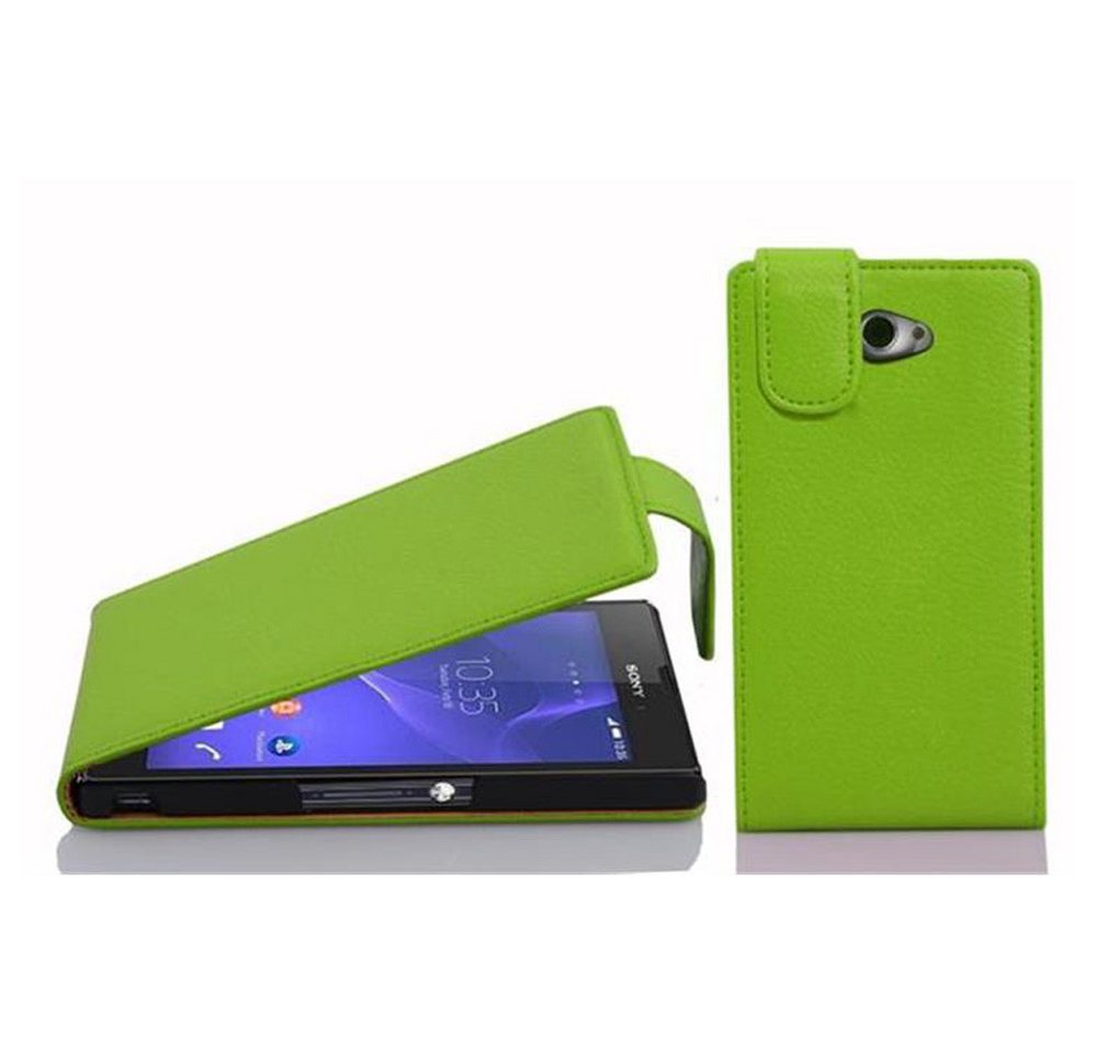Cadorabo Handyhülle für Sony Xperia M2 / M2 AQUA Hülle Sony Xperia M2 / M2 AQUA, Handy Schutzhülle, Klappbare Hülle, Kunstleder mit Magnetverschluss Cadorabo Handyhülle für Sony Xperia M2 / M2 AQUA Hülle Sony Xperia M2 / M2 AQUA, Handy Schutzhülle, Klappbare Hülle, Kunstleder mit Magnetverschluss von Cadorabo