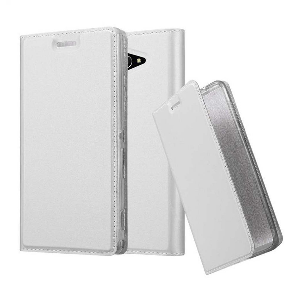 Cadorabo Handyhülle Sony Xperia M2 / M2 AQUA Sony Xperia M2 / M2 AQUA, Klappbare Handy Schutzhülle - Hülle - mit Standfunktion und Kartenfach von Cadorabo