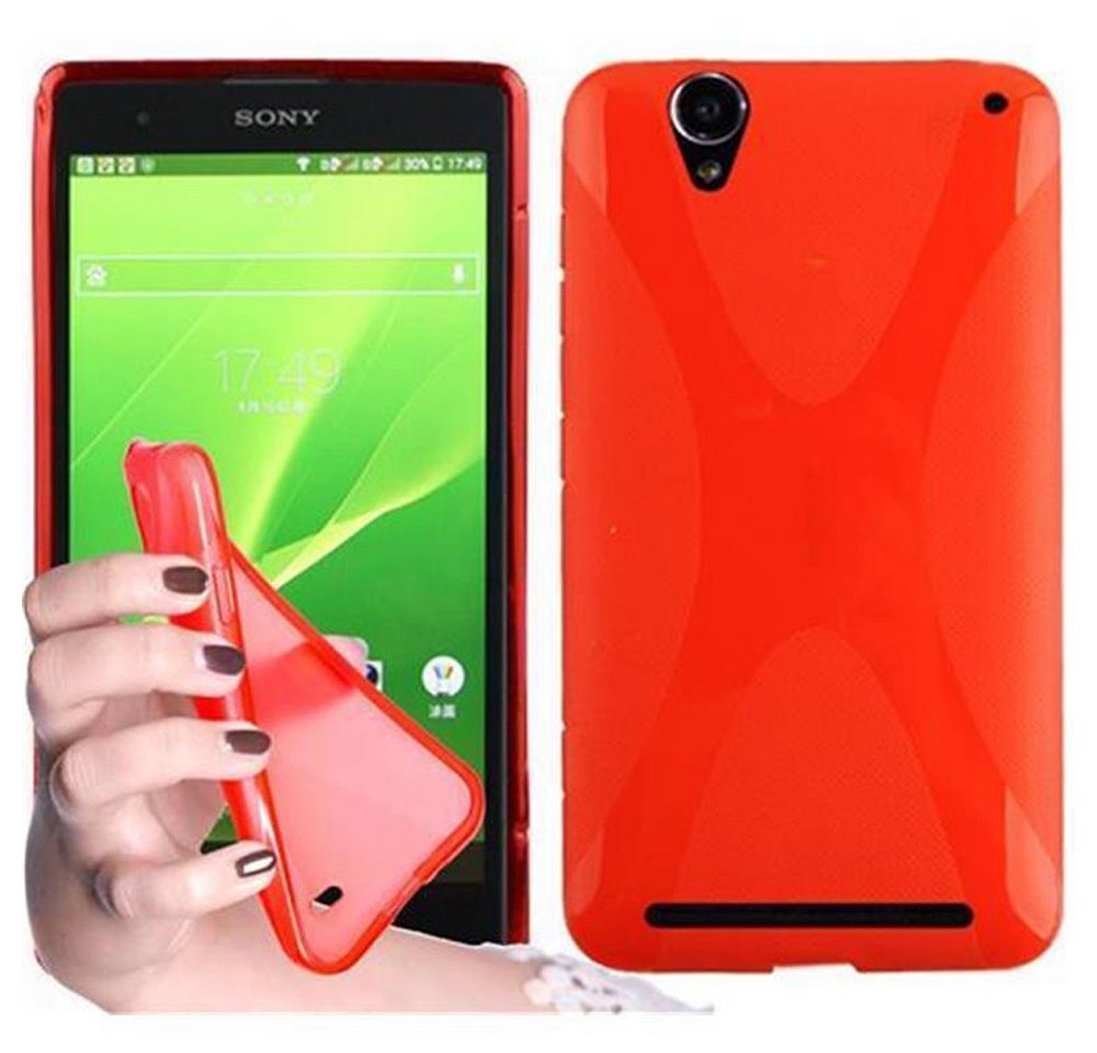 Cadorabo Handyhülle für Sony Xperia T2 ULTRA Hülle Sony Xperia T2 ULTRA, Flexible TPU Silikon Handy Schutzhülle - Hülle - ultra slim Cadorabo Handyhülle für Sony Xperia T2 ULTRA Hülle Sony Xperia T2 ULTRA, Flexible TPU Silikon Handy Schutzhülle - Hülle - ultra slim von Cadorabo