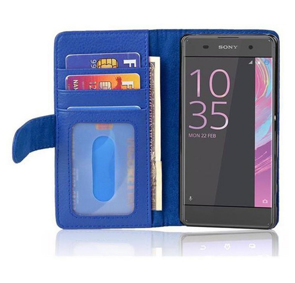 Cadorabo Handyhülle für Sony Xperia XA Hülle Sony Xperia XA, Klappbare Handy Schutzhülle - Hülle - mit Standfunktion und Kartenfach Cadorabo Handyhülle für Sony Xperia XA Hülle Sony Xperia XA, Klappbare Handy Schutzhülle - Hülle - mit Standfunktion und Kartenfach von Cadorabo