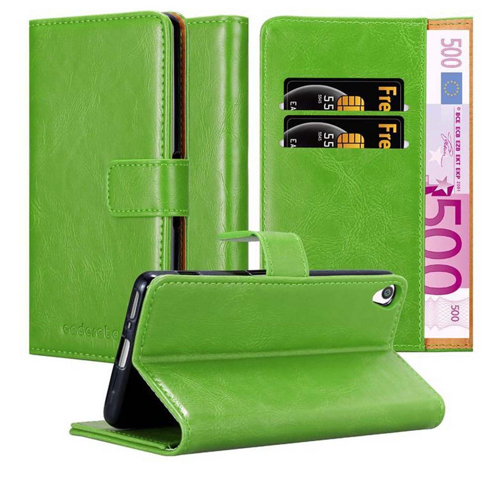 Cadorabo Handyhülle für Sony Xperia XA Hülle Sony Xperia XA, Klappbare Handy Schutzhülle - Hülle - mit Standfunktion und Kartenfach Cadorabo Handyhülle für Sony Xperia XA Hülle Sony Xperia XA, Klappbare Handy Schutzhülle - Hülle - mit Standfunktion und Kartenfach von Cadorabo