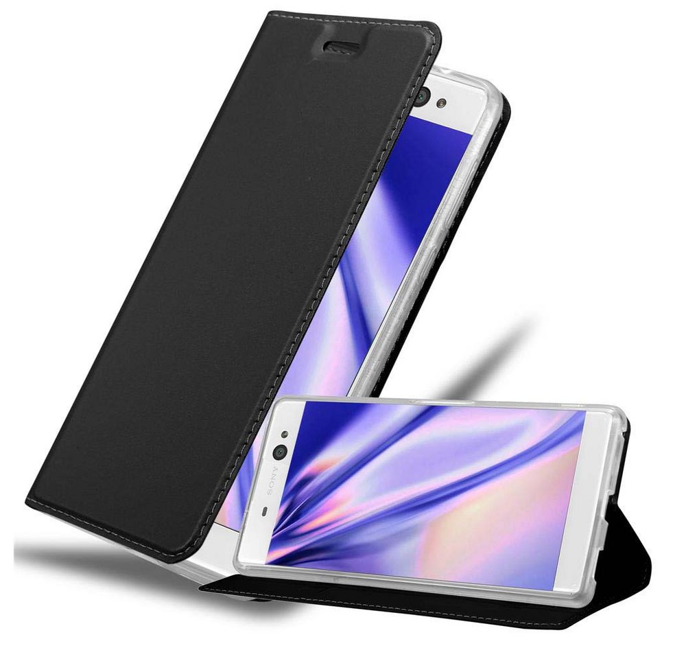 Cadorabo Handyhülle für Sony Xperia XA ULTRA Hülle Sony Xperia XA ULTRA, Schutzhülle Hülle mit Standfunktion, Magnetverschluss und Kartenfach von Cadorabo