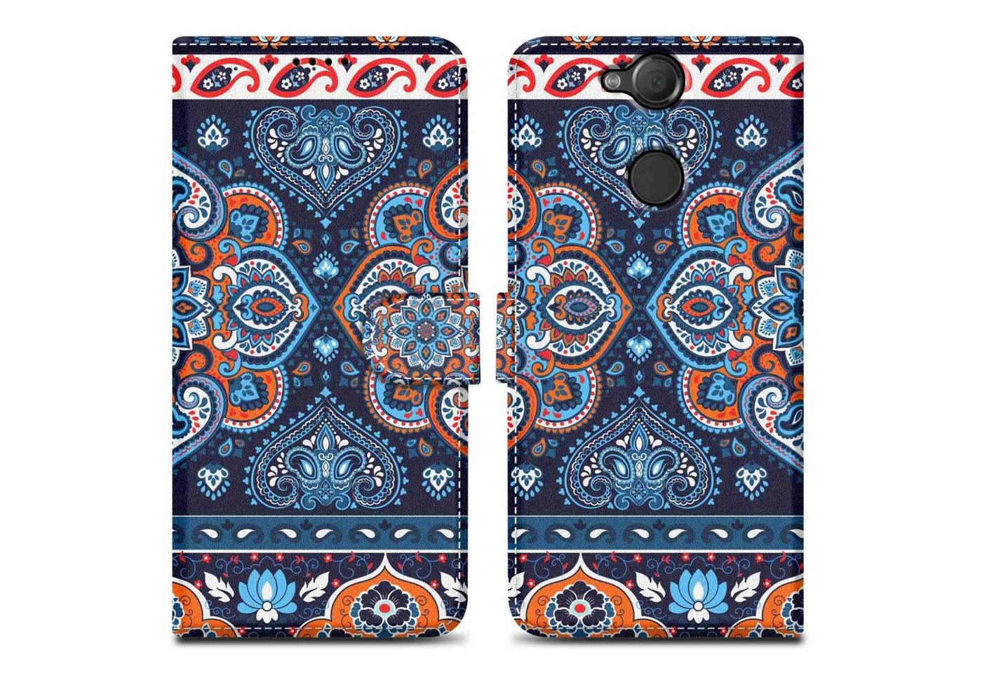 Cadorabo Handyhülle für Sony Xperia XA2 Hülle Sony Xperia XA2, Handy Schutzhülle - Hülle, Standfunktion, Kartenfach, Magnetverschluss Cadorabo Handyhülle für Sony Xperia XA2 Hülle Sony Xperia XA2, Handy Schutzhülle - Hülle, Standfunktion, Kartenfach, Magnetverschluss von Cadorabo
