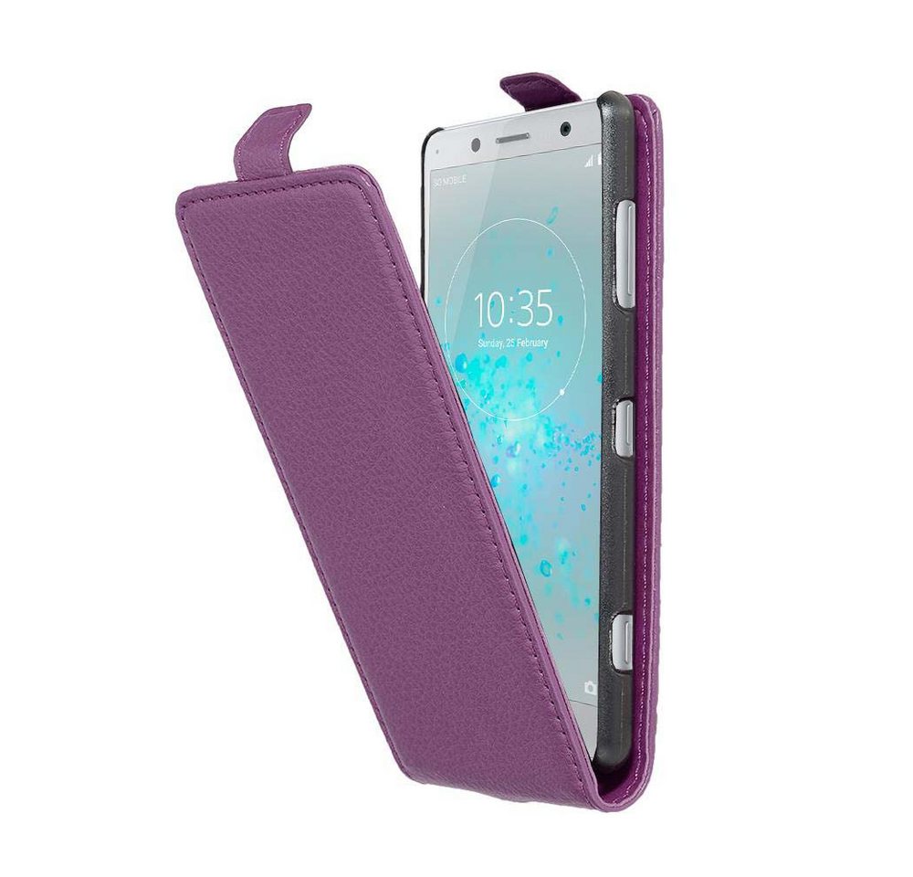 Cadorabo Handyhülle für Sony Xperia XZ2 COMPACT Hülle Sony Xperia XZ2 COMPACT, Handy Schutzhülle, Klappbare Hülle, Kunstleder mit Magnetverschluss Cadorabo Handyhülle für Sony Xperia XZ2 COMPACT Hülle Sony Xperia XZ2 COMPACT, Handy Schutzhülle, Klappbare Hülle, Kunstleder mit Magnetverschluss von Cadorabo