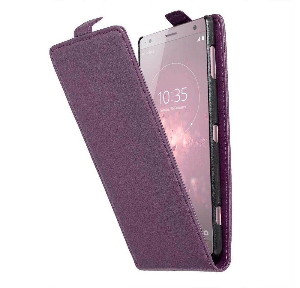 Cadorabo Handyhülle für Sony Xperia XZ2 Hülle Sony Xperia XZ2, Handy Schutzhülle, Klappbare Hülle, Kunstleder mit Magnetverschluss Cadorabo Handyhülle für Sony Xperia XZ2 Hülle Sony Xperia XZ2, Handy Schutzhülle, Klappbare Hülle, Kunstleder mit Magnetverschluss von Cadorabo