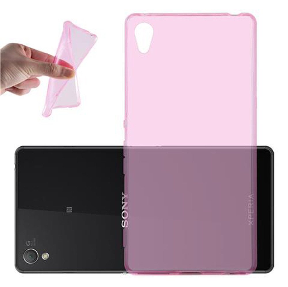 Cadorabo Handyhülle für Sony Xperia Z3 PLUS / Z4 Hülle Sony Xperia Z3 PLUS / Z4, Hülle TPU Silikon Handy Schutzhülle Slim Transparent Case Cover von Cadorabo