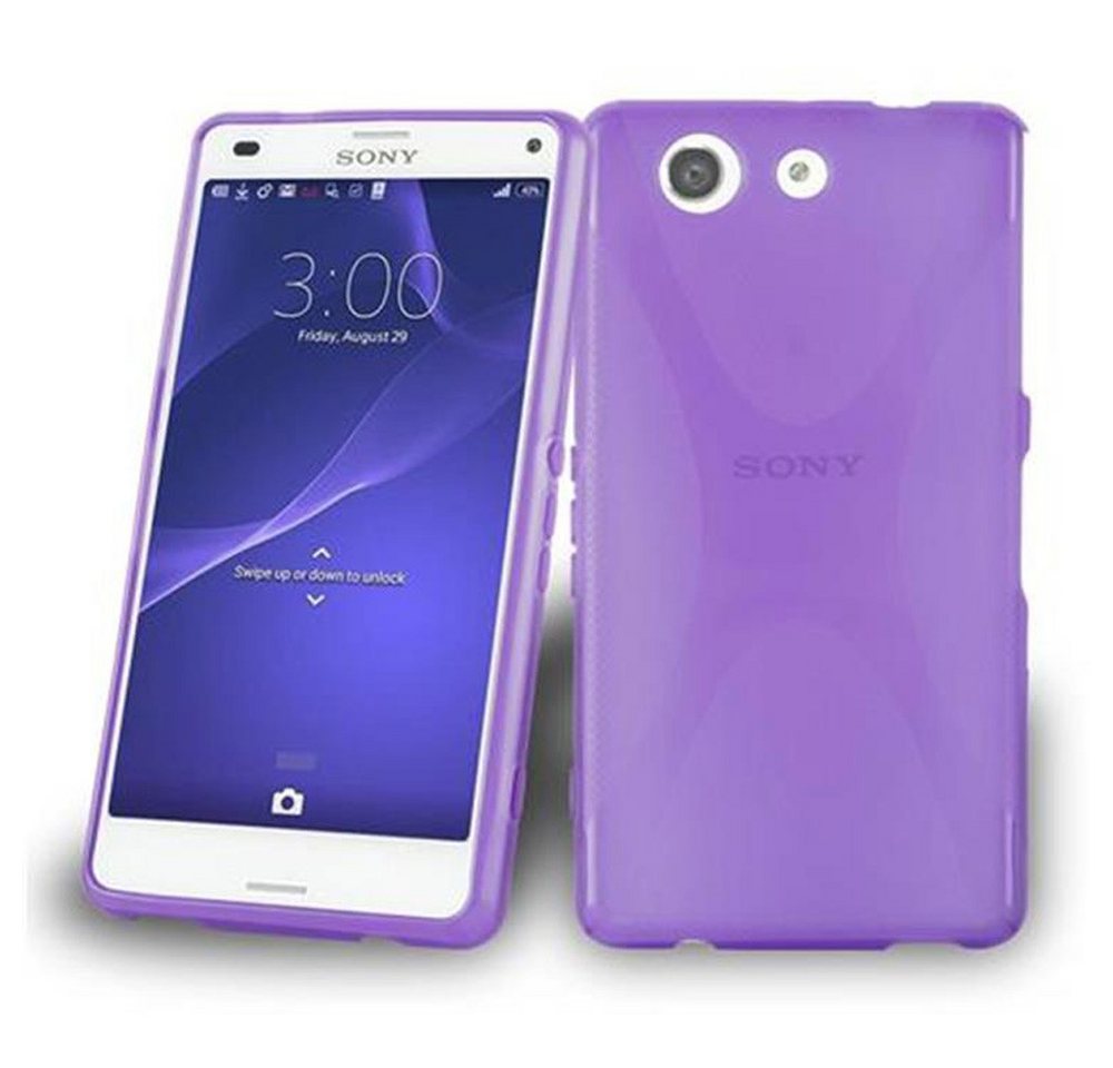 Cadorabo Handyhülle Sony Xperia Z4 MINI / Z3 PLUS COMPACT Sony Xperia Z4 MINI / Z3 PLUS COMPACT, Flexible TPU Silikon Handy Schutzhülle - Hülle - ultra slim von Cadorabo