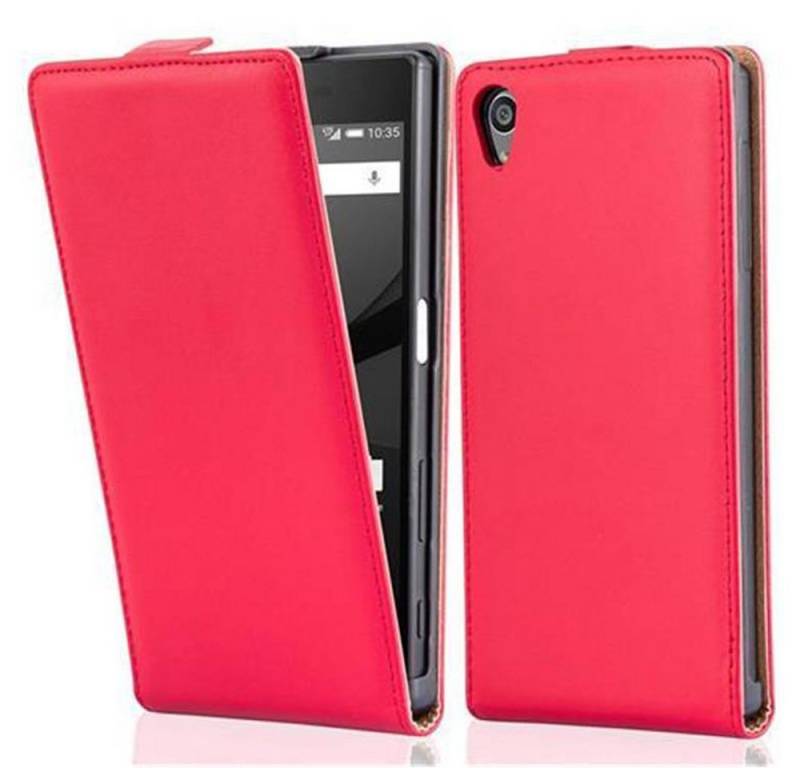 Cadorabo Handyhülle für Sony Xperia Z5 Hülle Sony Xperia Z5, Klappbare Handy Schutzhülle - Hülle - mit Magnetverschluss von Cadorabo