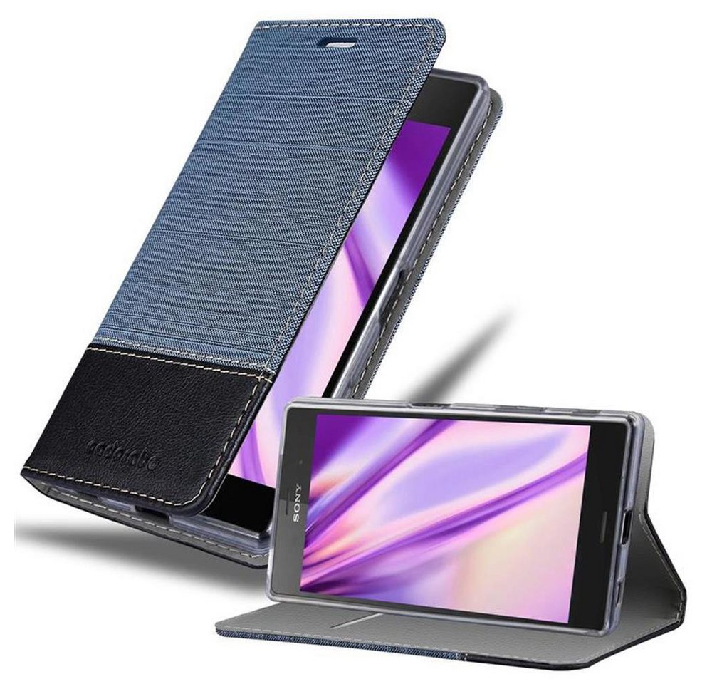 Cadorabo Handyhülle für Sony Xperia Z5 Hülle Sony Xperia Z5, Klappbare Handy Schutzhülle - Hülle - mit Standfunktion und Kartenfach Cadorabo Handyhülle für Sony Xperia Z5 Hülle Sony Xperia Z5, Klappbare Handy Schutzhülle - Hülle - mit Standfunktion und Kartenfach von Cadorabo