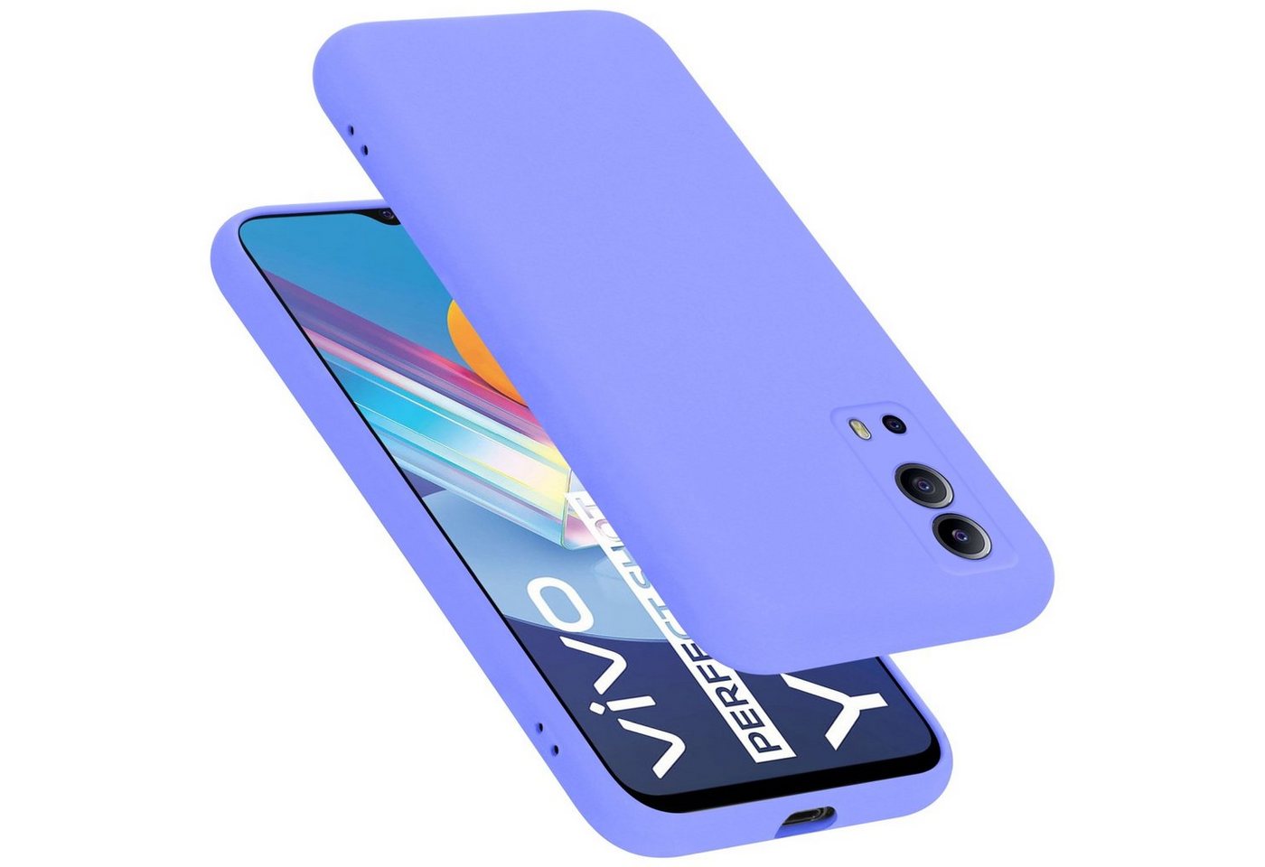 Cadorabo Handyhülle Vivo Y52 5G / Y72 5G Vivo Y52 5G / Y72 5G, Flexible TPU Silikon Handy Schutzhülle - Hülle - Back Cover Bumper von Cadorabo