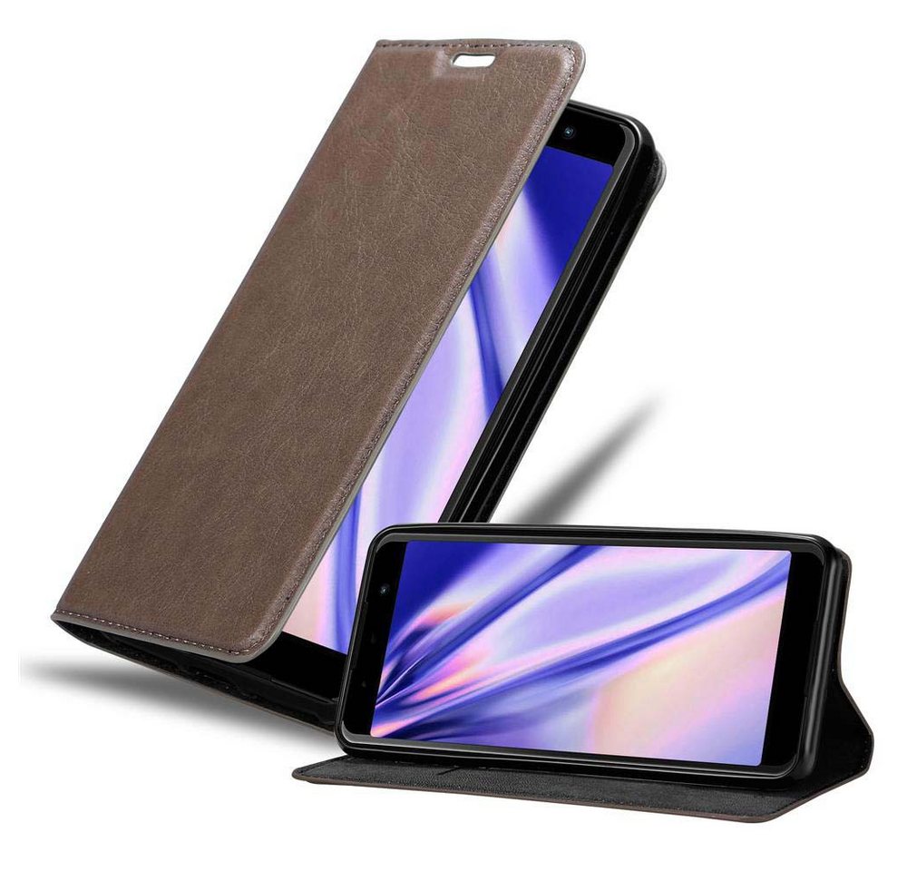 Cadorabo Handyhülle für WIKO LENNY 5 Hülle WIKO LENNY 5, Hülle Schutzhülle mit Standfunktion, Magnetverschluss und Kartenfach Cadorabo Handyhülle für WIKO LENNY 5 Hülle WIKO LENNY 5, Hülle Schutzhülle mit Standfunktion, Magnetverschluss und Kartenfach von Cadorabo