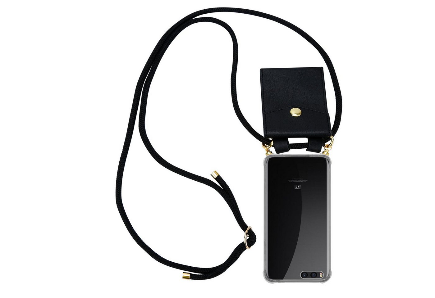 Cadorabo Handyhülle für Xiaomi Mi Note 3 Kette Xiaomi Mi Note 3, Flexible TPU Silikon Handy Schutzhülle - Hülle - mit Handykette Cadorabo Handyhülle für Xiaomi Mi Note 3 Kette Xiaomi Mi Note 3, Flexible TPU Silikon Handy Schutzhülle - Hülle - mit Handykette von Cadorabo