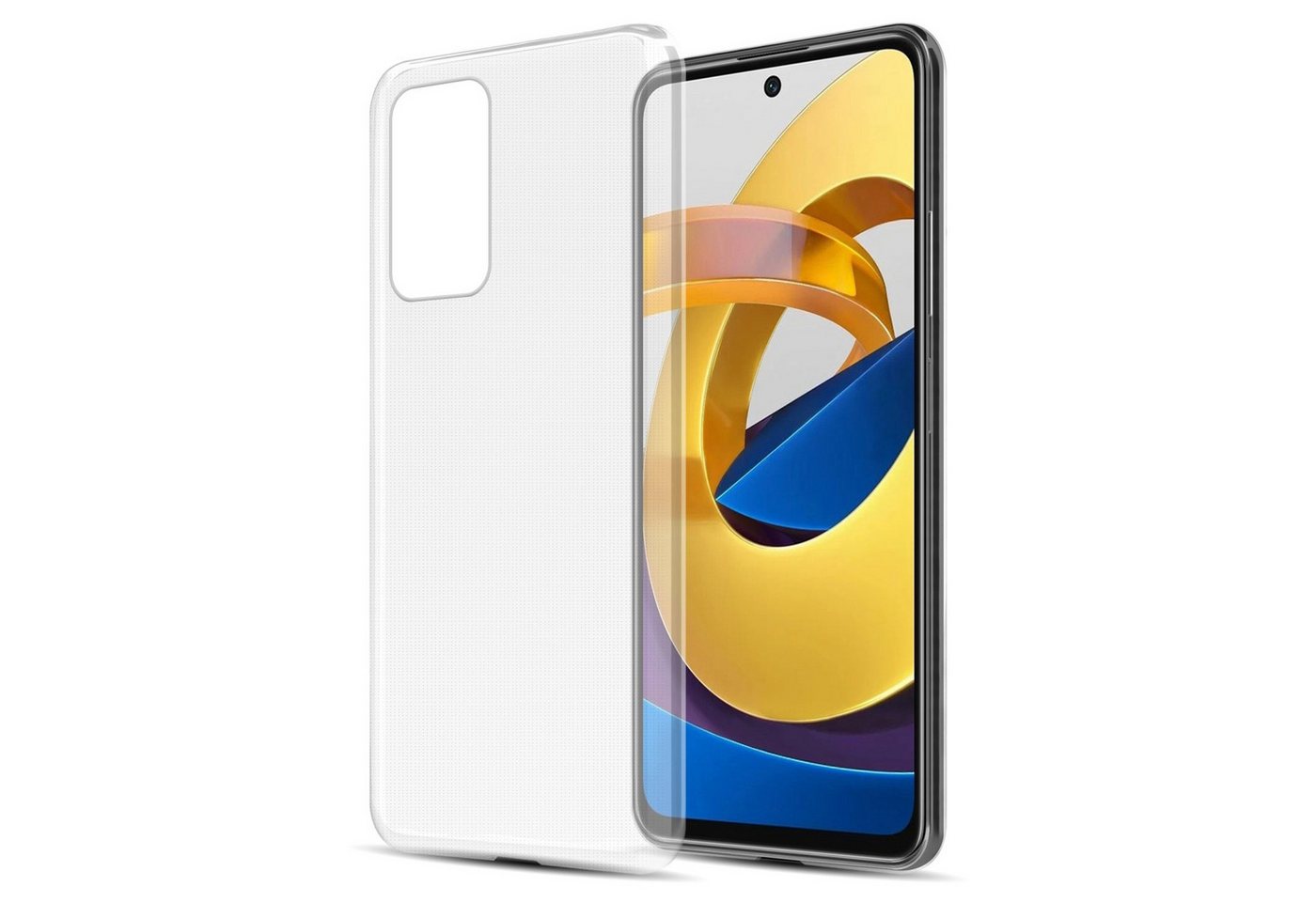 Cadorabo Handyhülle für Xiaomi POCO M4 PRO 5G Hülle Xiaomi POCO M4 PRO 5G, Hülle TPU Silikon Handy Schutzhülle Slim Transparent Case Cover Cadorabo Handyhülle für Xiaomi POCO M4 PRO 5G Hülle Xiaomi POCO M4 PRO 5G, Hülle TPU Silikon Handy Schutzhülle Slim Transparent Case Cover von Cadorabo