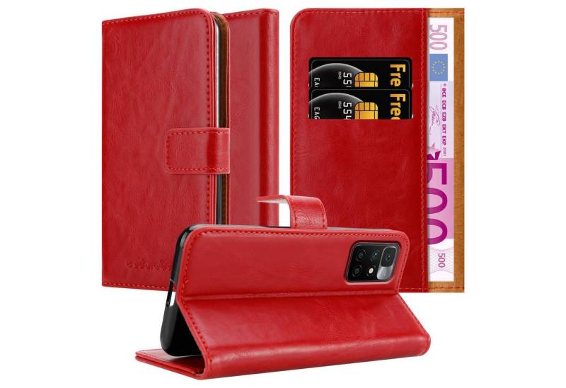 Cadorabo Handyhülle für Xiaomi RedMi 10 4G Hülle Xiaomi RedMi 10, Klappbare Handy Schutzhülle - Hülle - mit Standfunktion und Kartenfach von Cadorabo