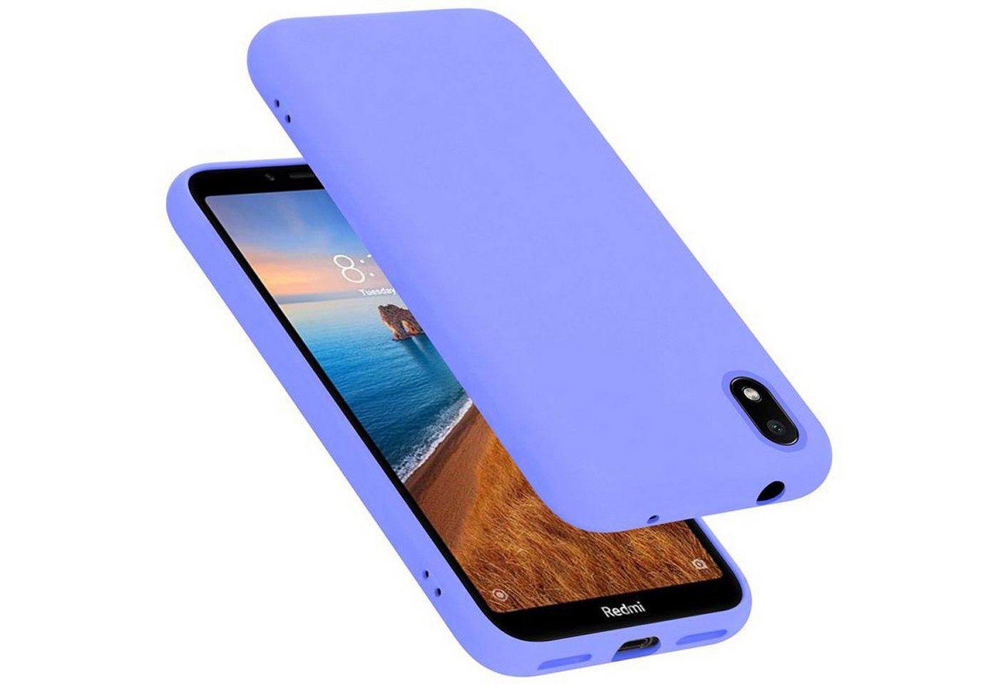 Cadorabo Handyhülle für Xiaomi RedMi 7A Hülle Xiaomi RedMi 7A, Flexible Hülle TPU Silikon Schutzhülle Back Cover Case Cadorabo Handyhülle für Xiaomi RedMi 7A Hülle Xiaomi RedMi 7A, Flexible Hülle TPU Silikon Schutzhülle Back Cover Case von Cadorabo