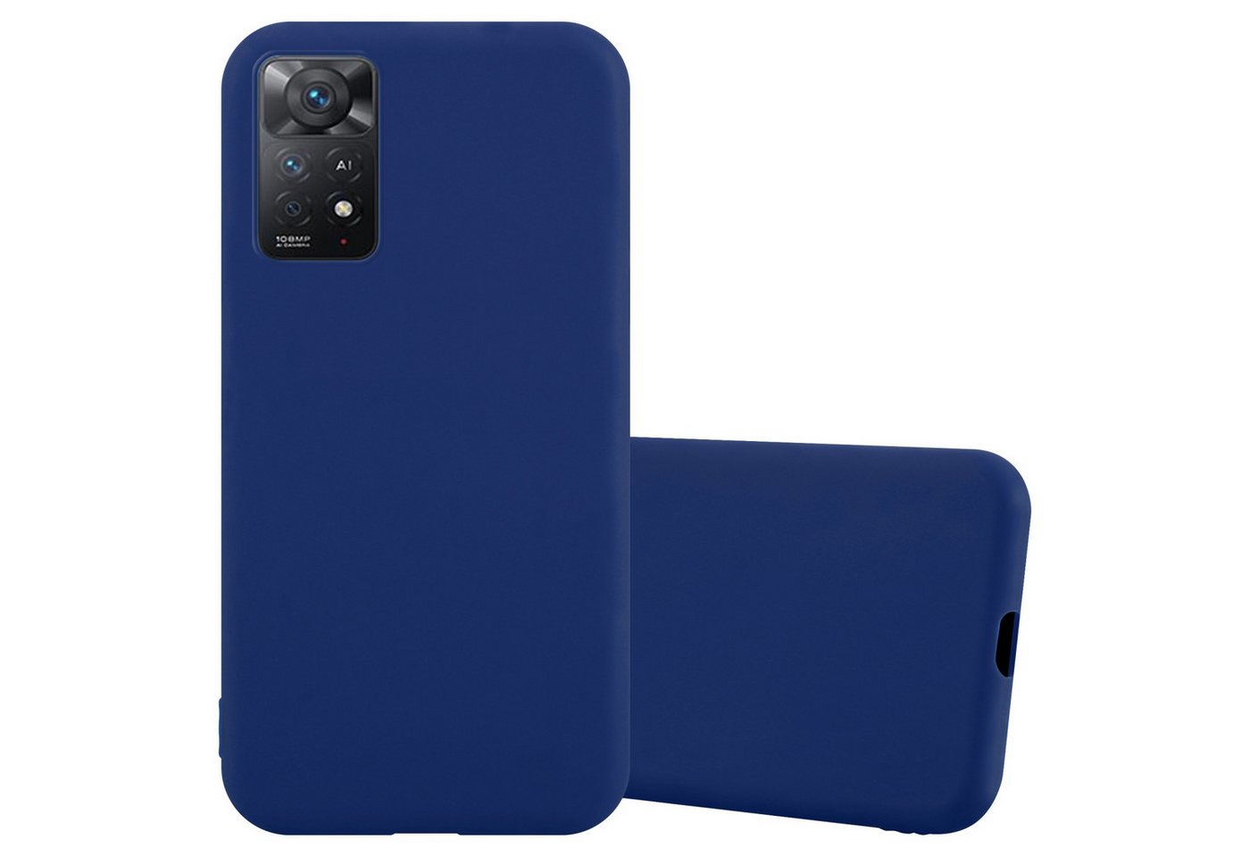 Cadorabo Handyhülle Xiaomi RedMi NOTE 11 PRO 4G / 5G Xiaomi RedMi NOTE 11 PRO 4G / 5G, Flexible TPU Silikon Handy Schutzhülle - Hülle - ultra slim von Cadorabo