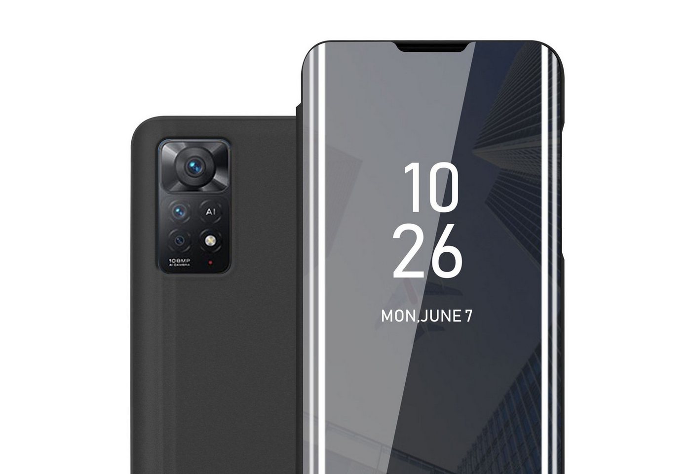 Cadorabo Handyhülle für Xiaomi RedMi NOTE 11 PRO 4G / 5G Hülle Xiaomi RedMi NOTE 11 PRO 4G / 5G, Klappbare Handy Schutzhülle - Hülle - mit Standfunktion und Kartenfach Cadorabo Handyhülle für Xiaomi RedMi NOTE 11 PRO 4G / 5G Hülle Xiaomi RedMi NOTE 11 PRO 4G / 5G, Klappbare Handy Schutzhülle - Hülle - mit Standfunktion und Kartenfach von Cadorabo