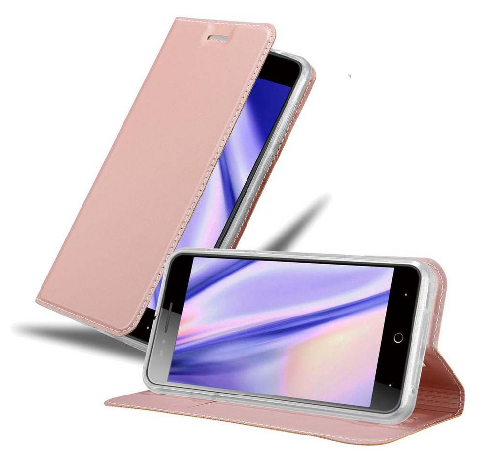 Cadorabo Handyhülle für ZTE Blade A612 Hülle ZTE Blade A612, Schutzhülle Hülle mit Standfunktion, Magnetverschluss und Kartenfach Cadorabo Handyhülle für ZTE Blade A612 Hülle ZTE Blade A612, Schutzhülle Hülle mit Standfunktion, Magnetverschluss und Kartenfach von Cadorabo