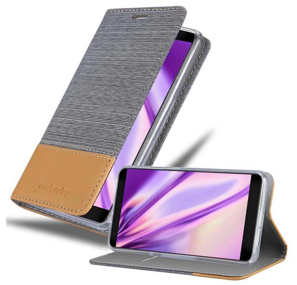 Cadorabo Handyhülle für ZTE Blade V9 Hülle ZTE Blade V9, Klappbare Handy Schutzhülle - Hülle - mit Standfunktion und Kartenfach Cadorabo Handyhülle für ZTE Blade V9 Hülle ZTE Blade V9, Klappbare Handy Schutzhülle - Hülle - mit Standfunktion und Kartenfach von Cadorabo