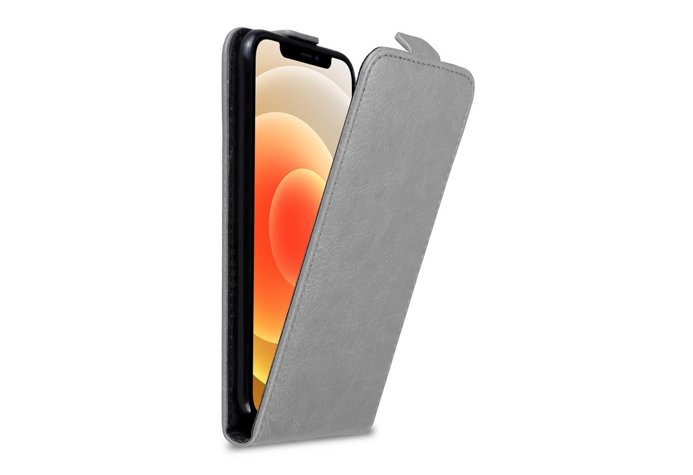 Cadorabo Handyhülle für iPhone 12 MINI Hülle Apple iPhone 12 MINI, Handy Schutzhülle, Klappbare Hülle, Kunstleder mit Magnetverschluss Cadorabo Handyhülle für iPhone 12 MINI Hülle Apple iPhone 12 MINI, Handy Schutzhülle, Klappbare Hülle, Kunstleder mit Magnetverschluss von Cadorabo