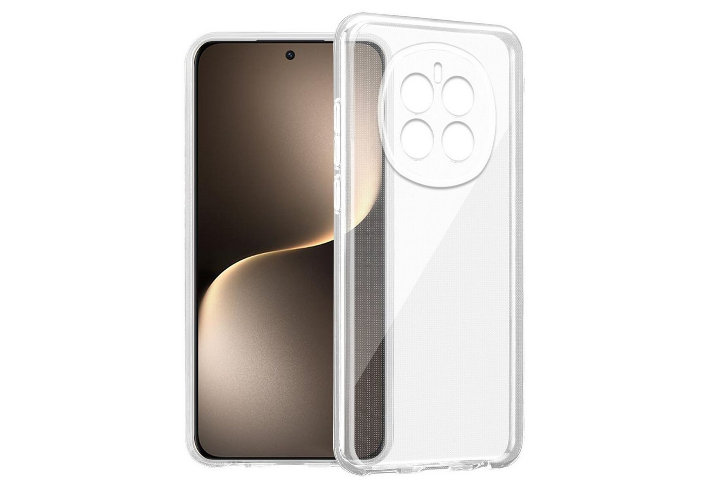 Cadorabo Handyhülle für Honor Magic 7 Hülle Honor Magic 7, Hülle TPU Silikon Handy Schutzhülle Slim Transparent Case Cover Cadorabo Handyhülle für Honor Magic 7 Hülle Honor Magic 7, Hülle TPU Silikon Handy Schutzhülle Slim Transparent Case Cover von Cadorabo