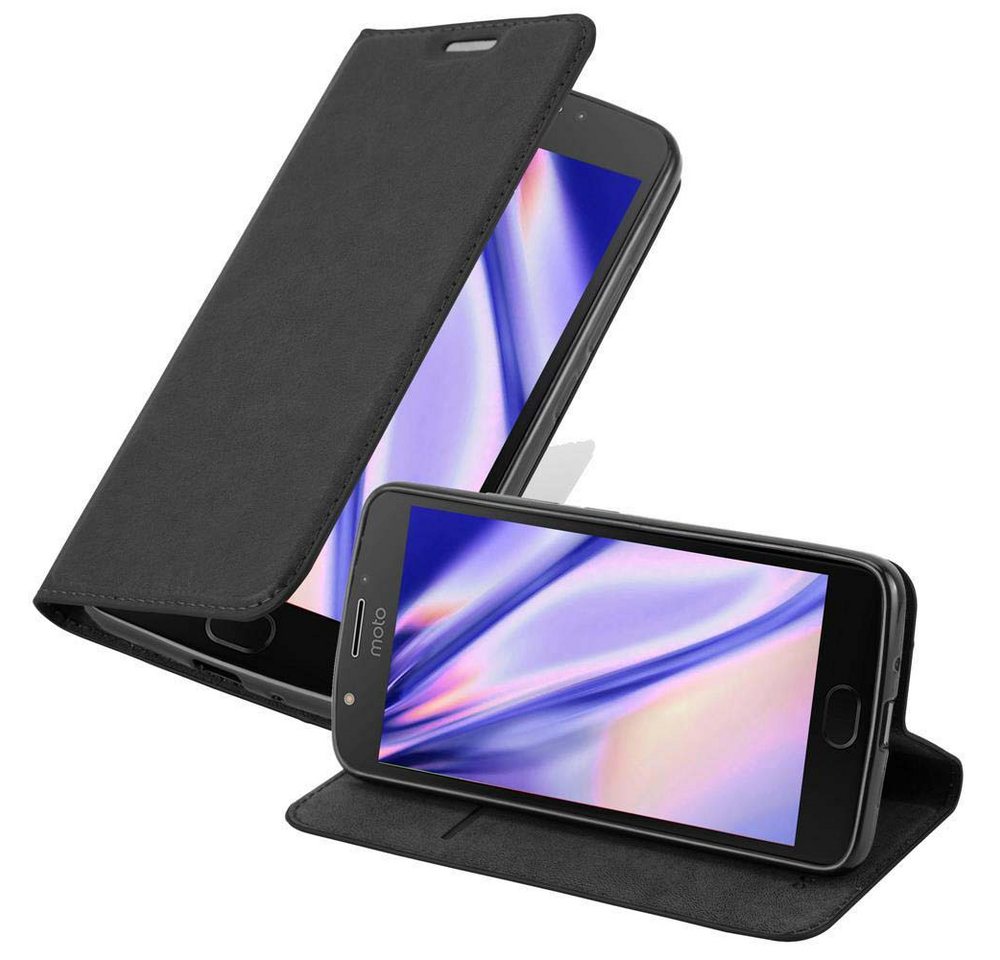 Cadorabo Handyhülle für Motorola MOTO E4 PLUS Hülle Motorola MOTO E4 PLUS, Hülle Schutzhülle mit Standfunktion, Magnetverschluss und Kartenfach Cadorabo Handyhülle für Motorola MOTO E4 PLUS Hülle Motorola MOTO E4 PLUS, Hülle Schutzhülle mit Standfunktion, Magnetverschluss und Kartenfach von Cadorabo