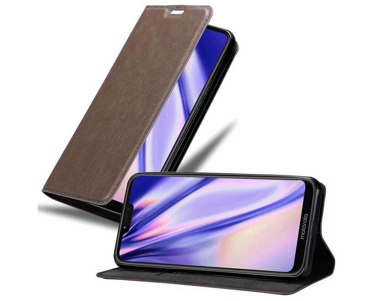 Cadorabo Handyhülle für Motorola MOTO G7 POWER Hülle Motorola MOTO G7 POWER, Hülle Schutzhülle mit Standfunktion, Magnetverschluss und Kartenfach Cadorabo Handyhülle für Motorola MOTO G7 POWER Hülle Motorola MOTO G7 POWER, Hülle Schutzhülle mit Standfunktion, Magnetverschluss und Kartenfach von Cadorabo