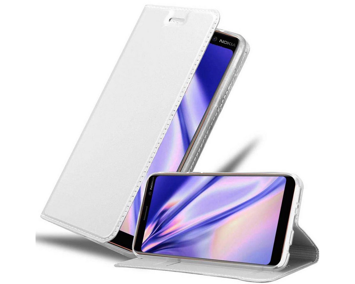 Cadorabo Handyhülle für Nokia 7 PLUS Hülle Nokia 7 PLUS, Schutzhülle Hülle mit Standfunktion, Magnetverschluss und Kartenfach Cadorabo Handyhülle für Nokia 7 PLUS Hülle Nokia 7 PLUS, Schutzhülle Hülle mit Standfunktion, Magnetverschluss und Kartenfach von Cadorabo