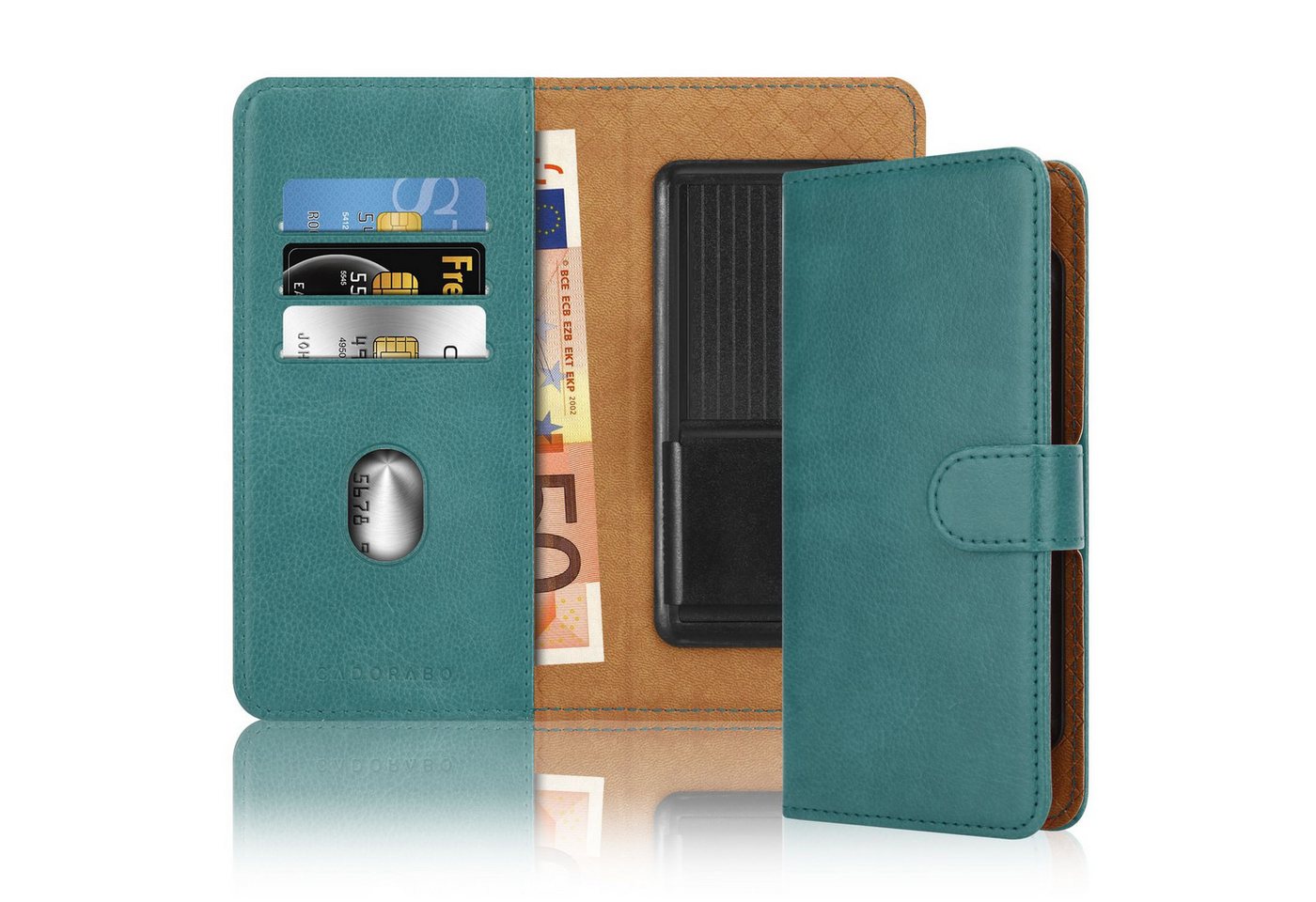 Cadorabo Handyhülle für OPPO Find X8 Pro Hülle OPPO Find X8 Pro, Hülle mit Kartenfach 360 Grad Schutzhülle Flip Case Cover Handy Tasche Cadorabo Handyhülle für OPPO Find X8 Pro Hülle OPPO Find X8 Pro, Hülle mit Kartenfach 360 Grad Schutzhülle Flip Case Cover Handy Tasche von Cadorabo